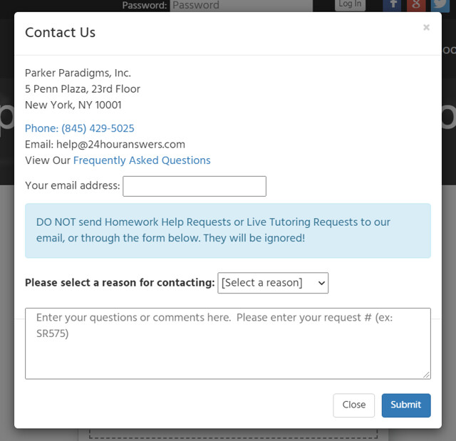 Customer support on 24houranswers.com will be a disappointment for you.