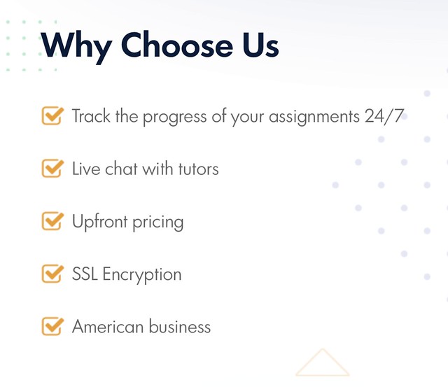You will see tons of information about the advantages of Boostmygrade.com instead of the necessary information for ordering.
