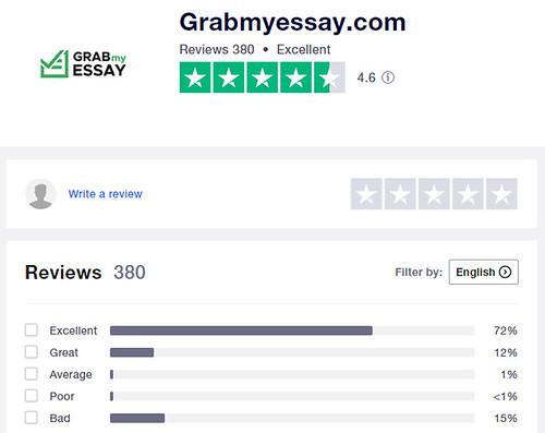 Like every writing service, Grabmyessay.com have both positive and negative reviews on Trustpilot.